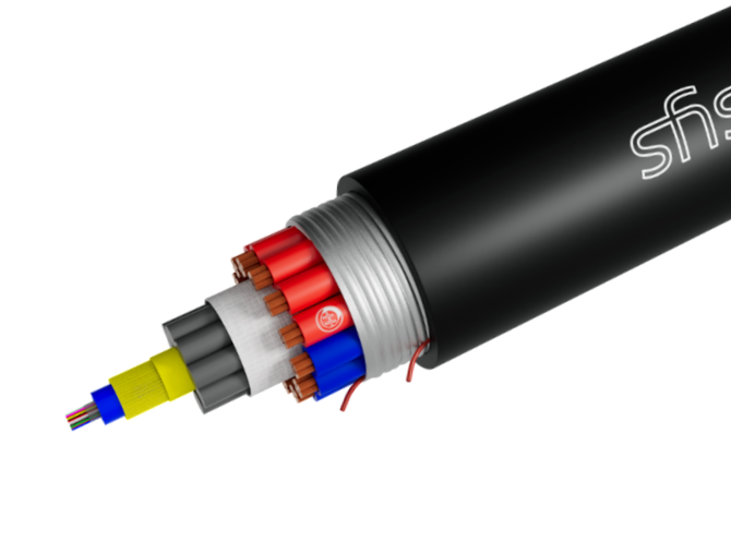 5G Hybrid High Speed Cable 6RRU Type Hermesys