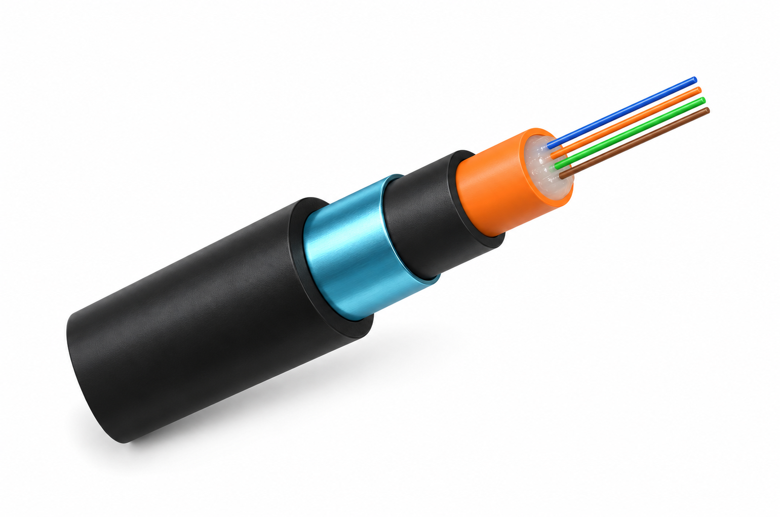 4F OM1 Double-Jacket FRT Fiber Optic Cable, LadonX™