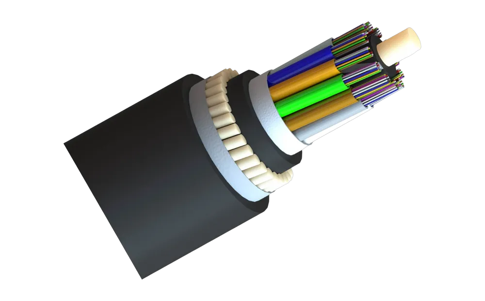 Outdoor Non-Metallic FRP Armoured Cable